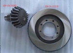 154-15-33240 pinion shaft &154-21-22120 spiral bevel gear  SD22